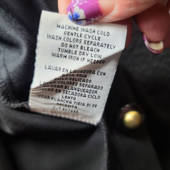 Danny & Nicole Womens 2 Piece Set Black Size 6P 100% Polyester Pants And Jacket - Picture 9 of 16